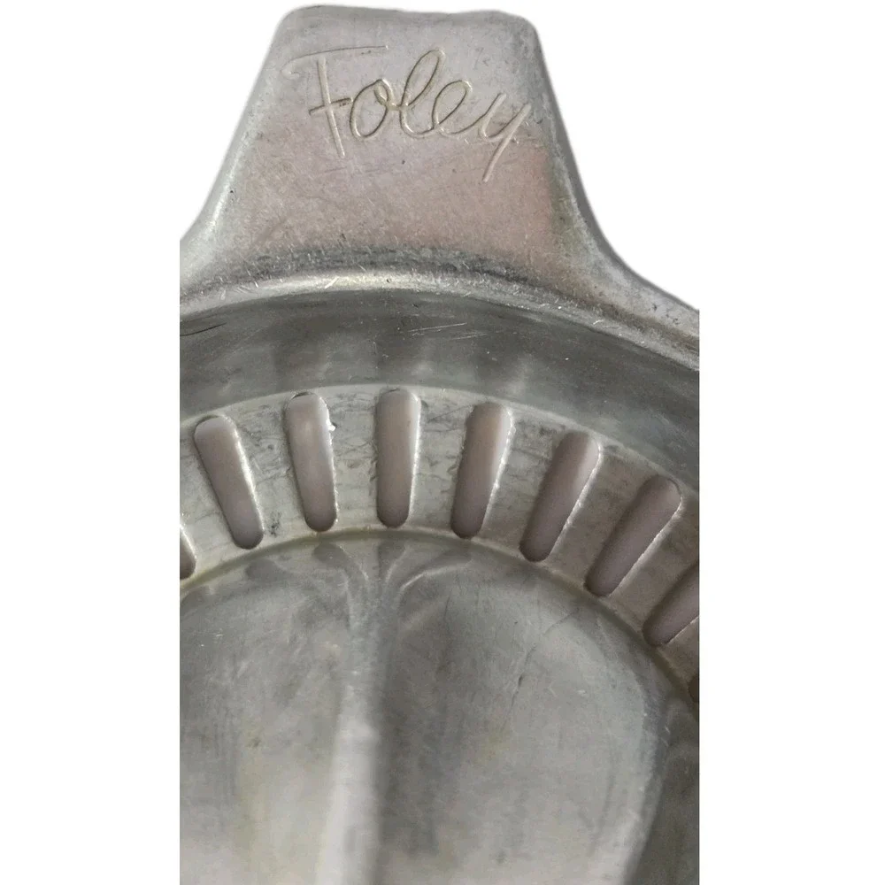 VTG FOLEY Metal JUICER Citrus LEMON Orange‎ SQUEEZER ALUMINUM Kitchen Gadget USA